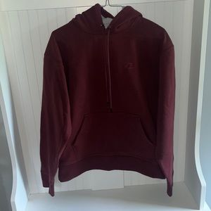 Maroon Champion Hoodie(price negotiable)